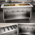 Thumbnail image #3 for Spec-Master HT5CB-LP 5-Well Liquid Propane Hot Food Table with Enclosed Base