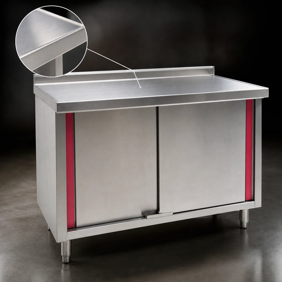 14-Gauge Stainless Steel Top