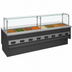 Thumbnail image #3 for Grocerant FB10S-8H 8-Well Heated Service Food Bar, 122-Inch Full Service, Steam Heat