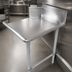 Thumbnail image #3 for John Boos Pro-Bowl 132-Inch Straight Clean Dishtable, Left-to-Right, 16-Gauge 300 Series Stainless Steel