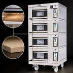 Thumbnail image #3 for Doyon Baking Equipment (Middleby) Artisan 1T1 Single-Deck Electric Stone Hearth Oven, End-Load, Programmable, Steam, 600°F
