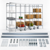 Thumbnail image #3 for Master Trak 6 Ft. Overhead Track Kit for High-Density Storage