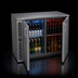 Thumbnail image #3 for Glastender C2SB44 Two-Zone Side-Serviced Solid-Door Back Bar Cooler, 44 Inch, 2-Section