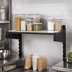 Thumbnail image #3 for Cambro Camshelving Elevation Series 14 x 48-Inch Solid Wall-Mounted Shelf Kit, Brushed Graphite