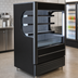 Thumbnail image #3 for Beverage-Air Vuemax VMHC-7-1-B Vertical Open-Air Merchandiser Cooler, Black Exterior, 35.5-Inch Wide