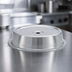 Thumbnail image #3 for Vollrath Stainless Steel Satin Finish Round Plate Cover for 8-13/16