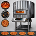 Thumbnail image #3 for Rosito Bisani FRV125-ST Rotary Electric Convection Pizza Oven, 49 Inch, 8 x 11 Inch Capacity