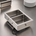 Thumbnail image #3 for Vollrath 2-Well Dry Drop-In Hot Food Well for Full-Size Pans, 120V, Infinite Control