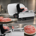 Thumbnail image #3 for Trento Home Line 250 Electric Manual-Feed Horizontal Meat Slicer, 9.8-Inch Blade, 115V