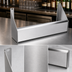 Thumbnail image #3 for CHOICE 58-Inch Wide x 5-Inch Deep Single Speed Rail, Stainless Steel