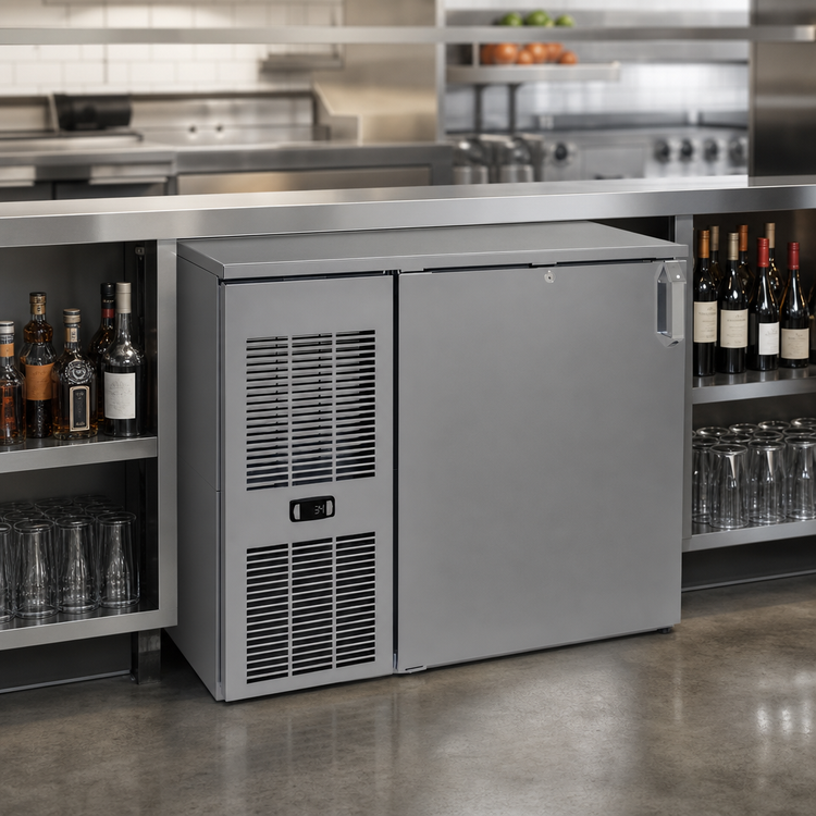 Product image #3 for Glastender CP1FL36 Pass-Thru Back Bar Cooler, One Zone, Front Serviced, Low Profile, 36-Inch, One Section