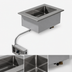 Thumbnail image #3 for Advance Tabco Triumph (Supreme) Single-Well Drop-In Electric Sealed Hot Food Well with Drain, 120V