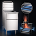 Thumbnail image #3 for Pitco Solstice Supreme SSH55 Tube-Fired High Efficiency Gas Fryer, 40-50 lb Oil Capacity