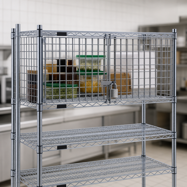 Product image #3 for EagleGard 36"W x 24"D x 20"H Security Enclosure Kit with Hinged Doors