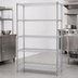 Thumbnail image #3 for Quantum Chrome-Plated Wire Shelving Starter Kit, 42