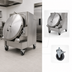 Thumbnail image #3 for Caster Set for SGL/SEL T1 Tilt Skillets, 4 Swivel Casters with 2 Locking Brakes