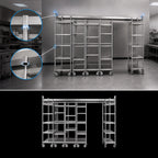 Thumbnail image #3 for Metro TOP-TRACK TTB60STRUT Seismic Strut Kit for 60-Inch-Wide Units, 7- to 11-Foot Track Sets