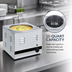 Thumbnail image #3 for APW Wyott X*PERT Electric Countertop Food Pan Warmer/Rethermalizer, 11 Qt, Stainless Steel