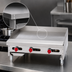 Thumbnail image #3 for American Range ARTG-24-24 24-Inch Countertop Thermostatic Gas Griddle with Smooth Polished Steel Plate