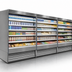Thumbnail image #3 for Howard-McCray 35E Series 75-Inch Remote Dairy Open Merchandiser with LED Lighting, Stainless Steel, Straight Sides