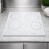 Thumbnail image #3 for Summit Commercial 23-1/4 Inch 4-Burner Electric Radiant Cooktop with White Ceramic Glass Surface