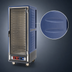 Thumbnail image #3 for Metro C5 3 Series Full-Height Combination Heated Holding and Proofing Cabinet with Clear Door, Blue Insulation Armour, 120V