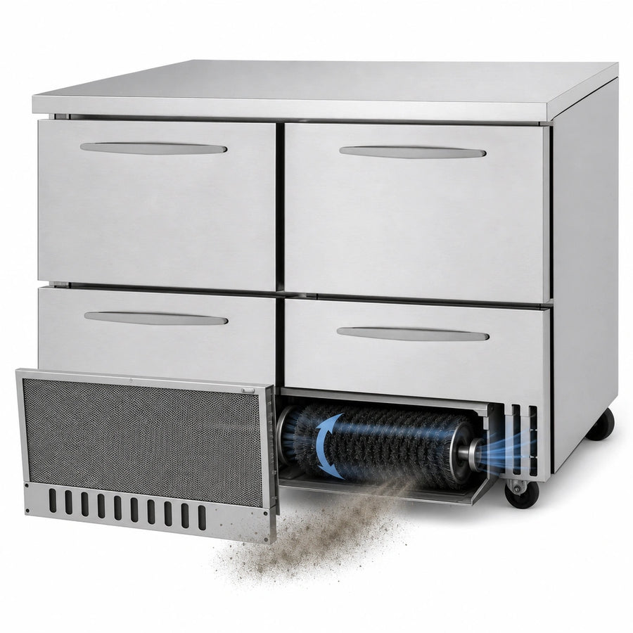 Self-Cleaning Condenser