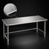 Thumbnail image #3 for Spec-Master Stainless Steel Commercial Work Table, 120 x 30 Inches, 14 Gauge Top