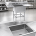 Thumbnail image #3 for Eagle Group Spec-Master 1-Compartment 14-Gauge Stainless Steel Drainboard Sink, 68 Inch Wide