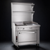Thumbnail image #3 for Southbend Platinum 32-Inch Heavy Duty Gas Range with 16-Inch Hot Top and 16-Inch Griddle, Cabinet Base