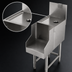 Thumbnail image #3 for Spec-Bar Freestanding Blender Station with Drainboard Top and Lift-Out Insert, 12 x 24 Inches
