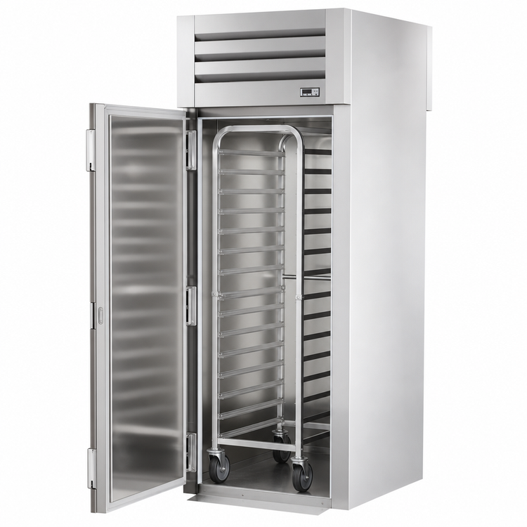 Product image #3 for True SPEC SERIES 89-Inch High Roll-Thru Heated Cabinet, 1-Section, Solid Swing Doors, Stainless Steel