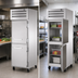 Thumbnail image #3 for True SPEC SERIES 1-Section Pass-Thru Reach-In Refrigerator with Stainless Steel Half Doors
