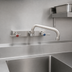 Thumbnail image #3 for BK Resources Evolution Splash-Mounted Commercial Faucet with 8-Inch Centers and 12-Inch Swing Spout