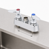 Thumbnail image #3 for T&S Brass B-1110-CR-LNM 4-Inch Centers Deck-Mount Workboard Faucet, Less Nozzle, Cerama Cartridges