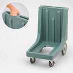 Thumbnail image #4 for Cambro Camdolly® CD100HB401 Beverage Server & Carrier Dolly with Handle, Open Frame, 350-Lb Capacity, Slate Blue