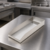 Thumbnail image #3 for Krowne Stainless Steel Chemical Bin, 8 x 21 x 3 Inches