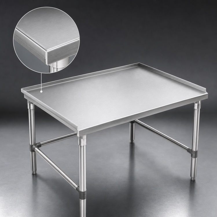 Product image #3 for John Boos GS6-3624SBK Stainless Steel Equipment Stand, 24-Inch W x 36-Inch D x 24-Inch H