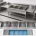 Thumbnail image #3 for John Boos Pro-Bowl 4-Compartment Stainless Steel Sink with Dual 30-Inch Drainboards, 183-1/4 Inch Overall Length