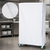Thumbnail image #3 for Quantum Wire Cart Cover with Zipper Flap, 24 x 60 x 74 Inch, White Nylon