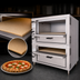 Thumbnail image #3 for Bakers Pride HearthBake Series GP62-HP Countertop Gas Pizza/Bake Oven, 2 Compartments