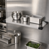 Thumbnail image #3 for Quantum 54-Inch W x 14-Inch D Solid Stainless Steel Shelf