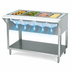Thumbnail image #3 for Advance Tabco Triumph (Supreme) Stationary Ice Cooled Serving Counter with 4-Pan Capacity and Cutting Board