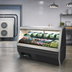 Thumbnail image #3 for Howard-McCray 35 Series Double Duty Full-Service Remote Deli Meat & Cheese Service Case, 143 Inch, Straight Glass, LED
