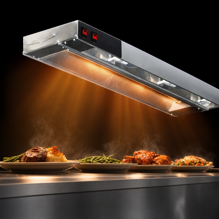 Product image #3 for Eagle RedHots 30-Inch Single Lighted Rod Type Strip Heat Lamp, High-Watt, 120V