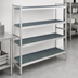 Thumbnail image #3 for Fermostock 4-Tier Stationary Starter Polymer Shelving Unit, 42
