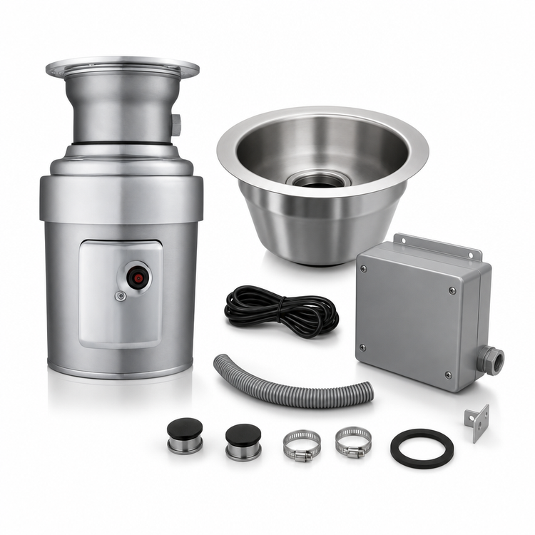 Product image #3 for InSinkErator SS-100 Complete Commercial Food Waste Disposer Package with 18-Inch Bowl and CC-101 Control Center