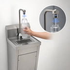 Thumbnail image #3 for Eagle Group BF-2-08-F Wall-Mounted Hands-Free Bottle Filler Station, Still Water, Filtration Kit, Battery Backup