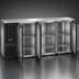 Thumbnail image #3 for Perlick 84-Inch Self-Contained 3-Door Back Bar Refrigerator with Solid Locking Doors