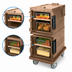 Thumbnail image #4 for Cambro Ultra Camcart Front-Loading Double-Compartment Insulated Food Pan Carrier for Full-Size Pans